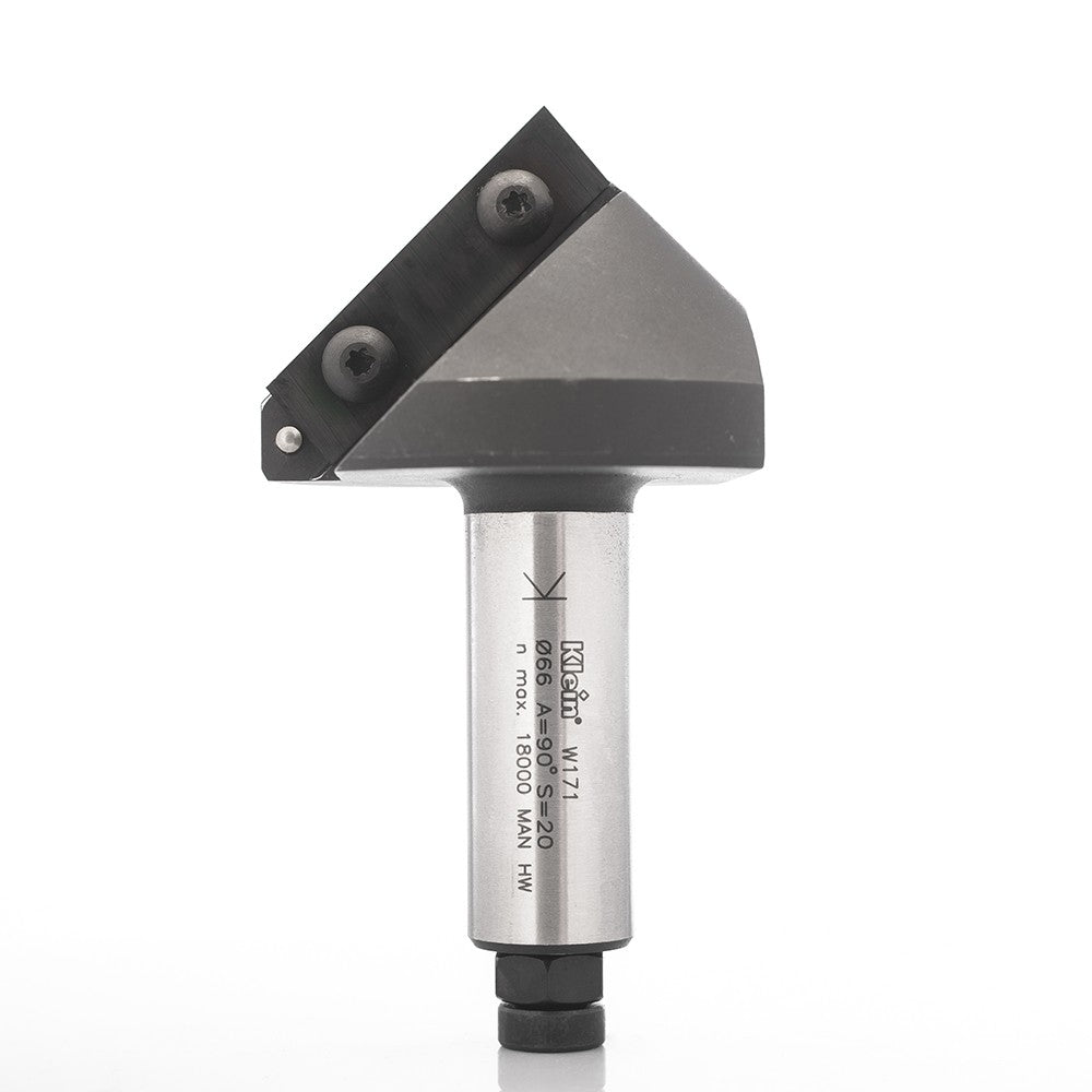 HW Insert V-Groove Router Bits Z1 For Plastic, Kleindiaâ® Coated - Sharp Tooling