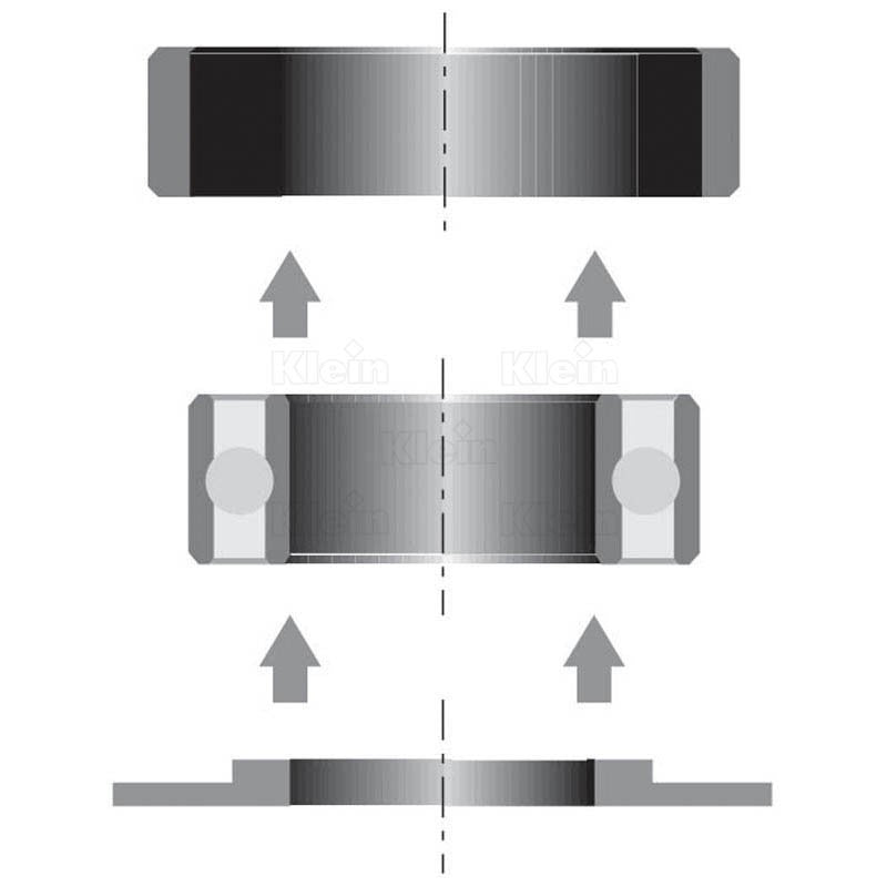 Ball Bearing With Butting Ring Set