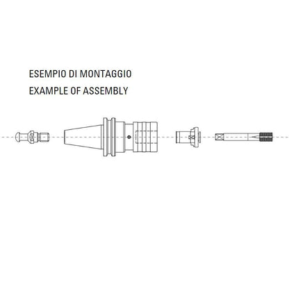 Quick Change Bushes For Tapping (Din 371) With Safety Clutch - Sharp Tooling