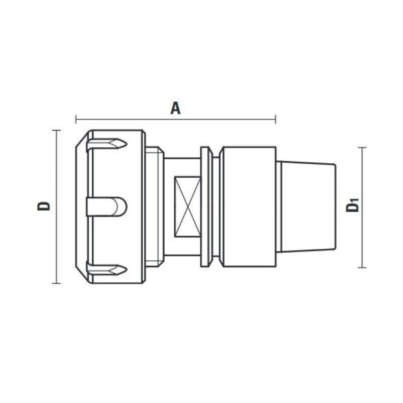 Collet Chucks Hsk 40E - Sharp Tooling