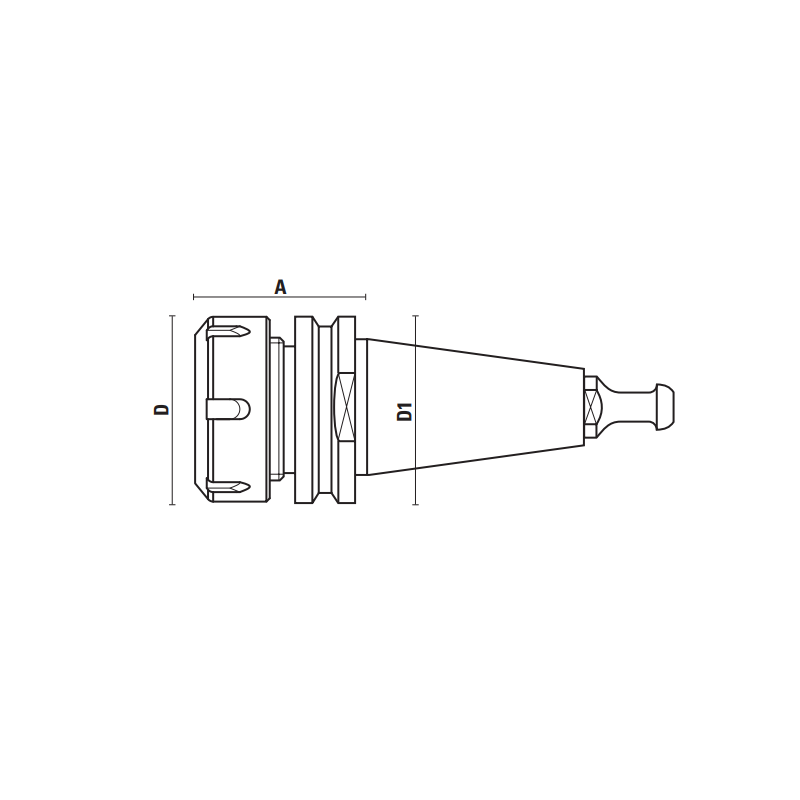 Collet Chucks Iso 30 Inox - Sharp Tooling