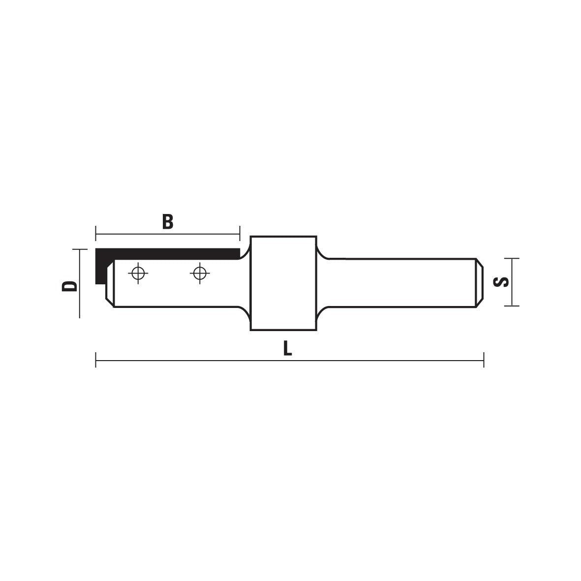 HW Insert Plunge Router Bits Z1 “versofix“ - Sharp Tooling