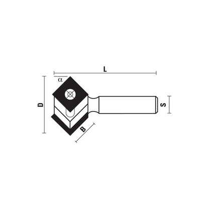 HW Insert Angle Bits Z2 - Sharp Tooling