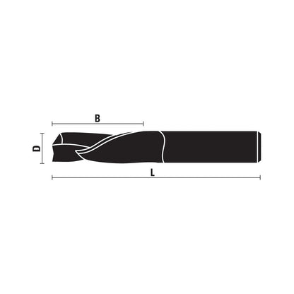 Solid Carbide Compression Cutters Z1+1 - Sharp Tooling