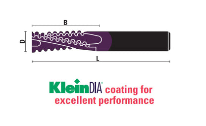 Solid Carbide Spiral Cutters Upcut Roughing Style Z3 Kleindia® Coated - Sharp Tooling