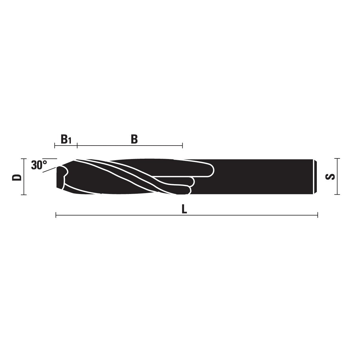 Solid Carbide Spiral Cutters Z2 - Sharp Tooling