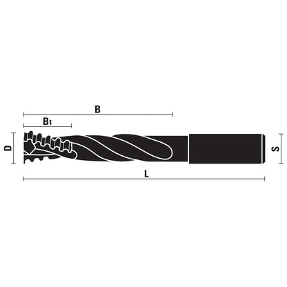 Solid Carbide Spiral Cutters For Lock-Case Z2 - Z3 - Sharp Tooling