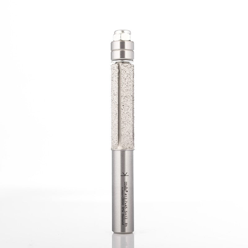 VHM Flush Trimming Bits With Diamond Grit Coating - Sharp Tooling