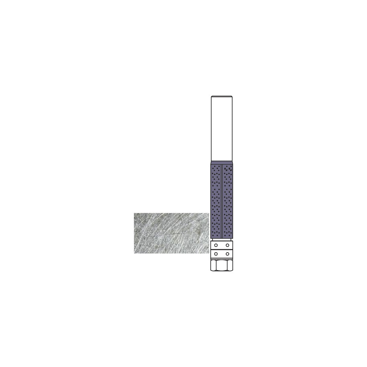 VHM Flush Trimming Bits With Diamond Grit Coating - Sharp Tooling