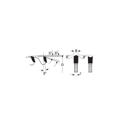 HW trimming and sizing saw blades - Sharp Tooling