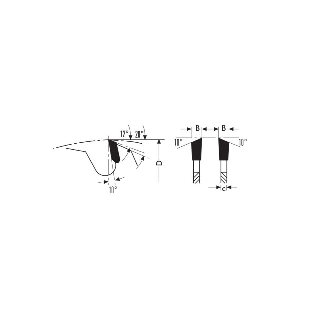 HW thick kerf sawblades - Sharp Tooling