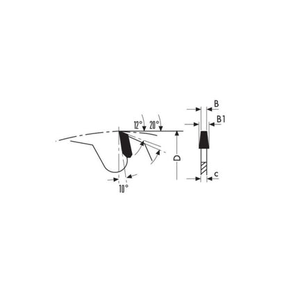 HW conical scoring saw blades - Sharp Tooling