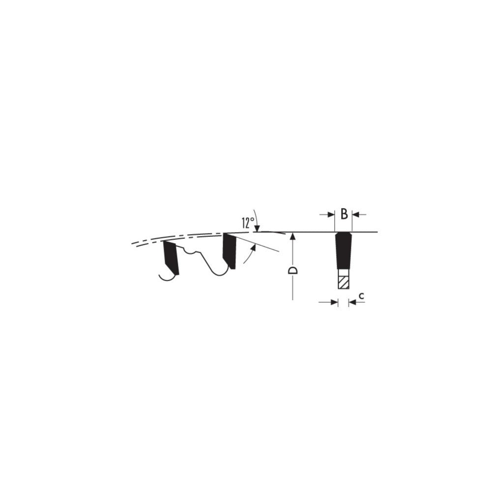 HW "dry" or "quattro" saw blades - Sharp Tooling