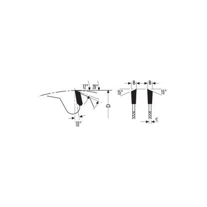 HW trimming finishing saw blades - Sharp Tooling