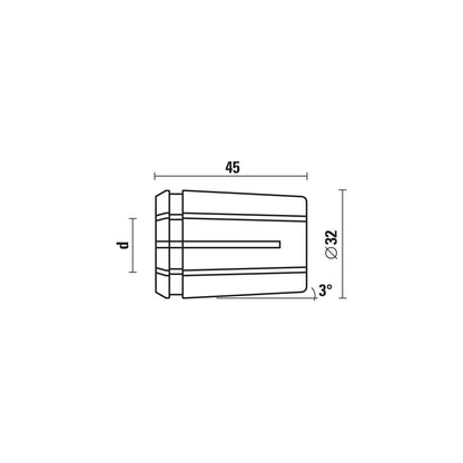 Spring Collets 3° Taper Angle - Multiax - Sharp Tooling