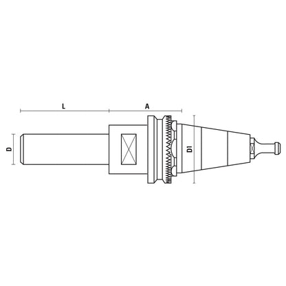 Cutter Arbors With Iso 30 Taper - Sharp Tooling