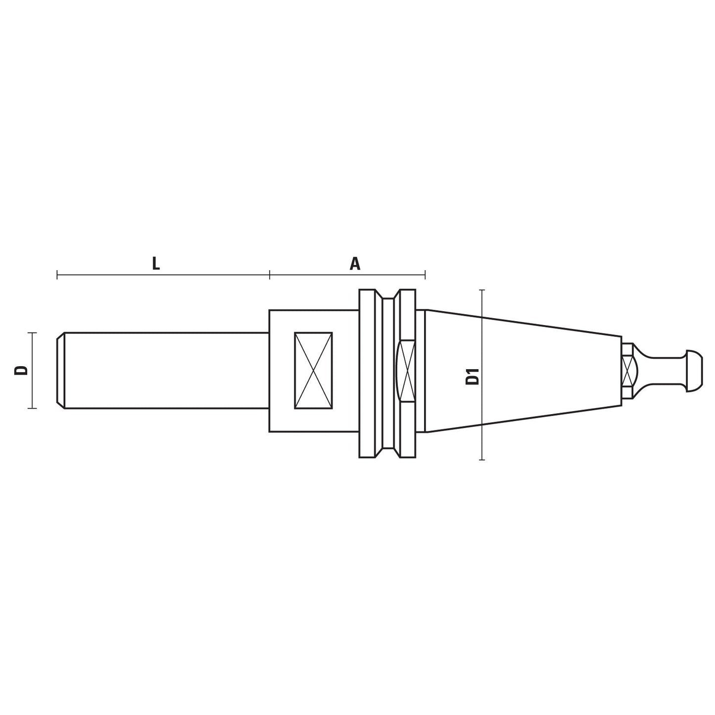 Cutter Arbors With Iso 30 - Iso 40 Taper - Sharp Tooling