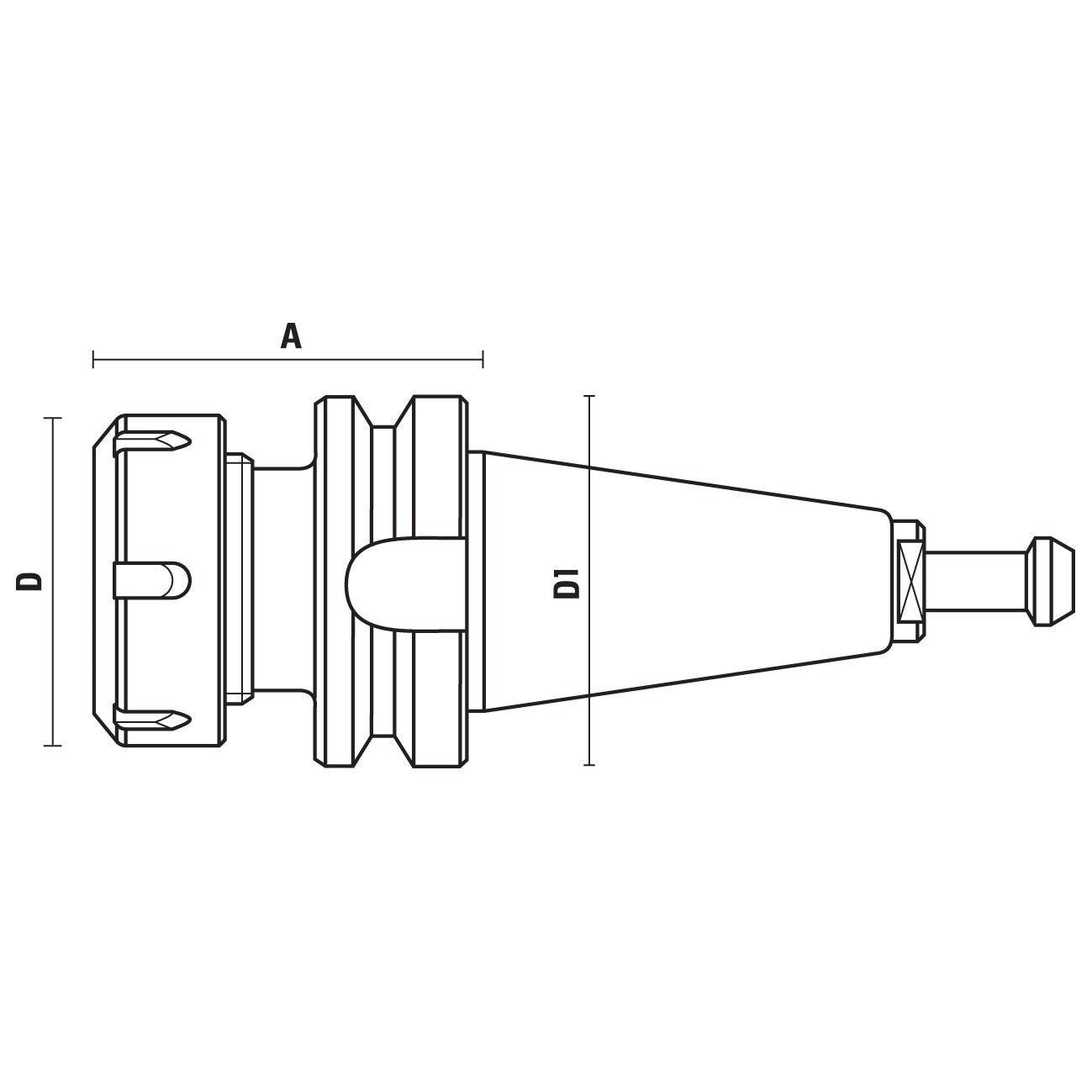 Collet Chucks Bt 30 - Bt 35 - Bt 40 - Sharp Tooling