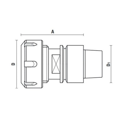 Collet Chucks Hsk 50E - Sharp Tooling