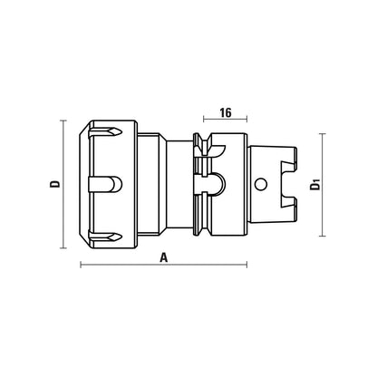 Collet Chucks Hsk40A - Sharp Tooling