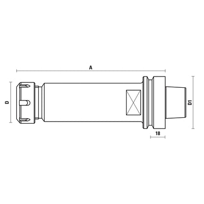 Collet Chucks Hsk63F Er32 - G 2.5 Balancing - Sharp Tooling