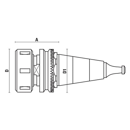 Collet Chucks Iso 30 Scm/Morbidelli - Sharp Tooling