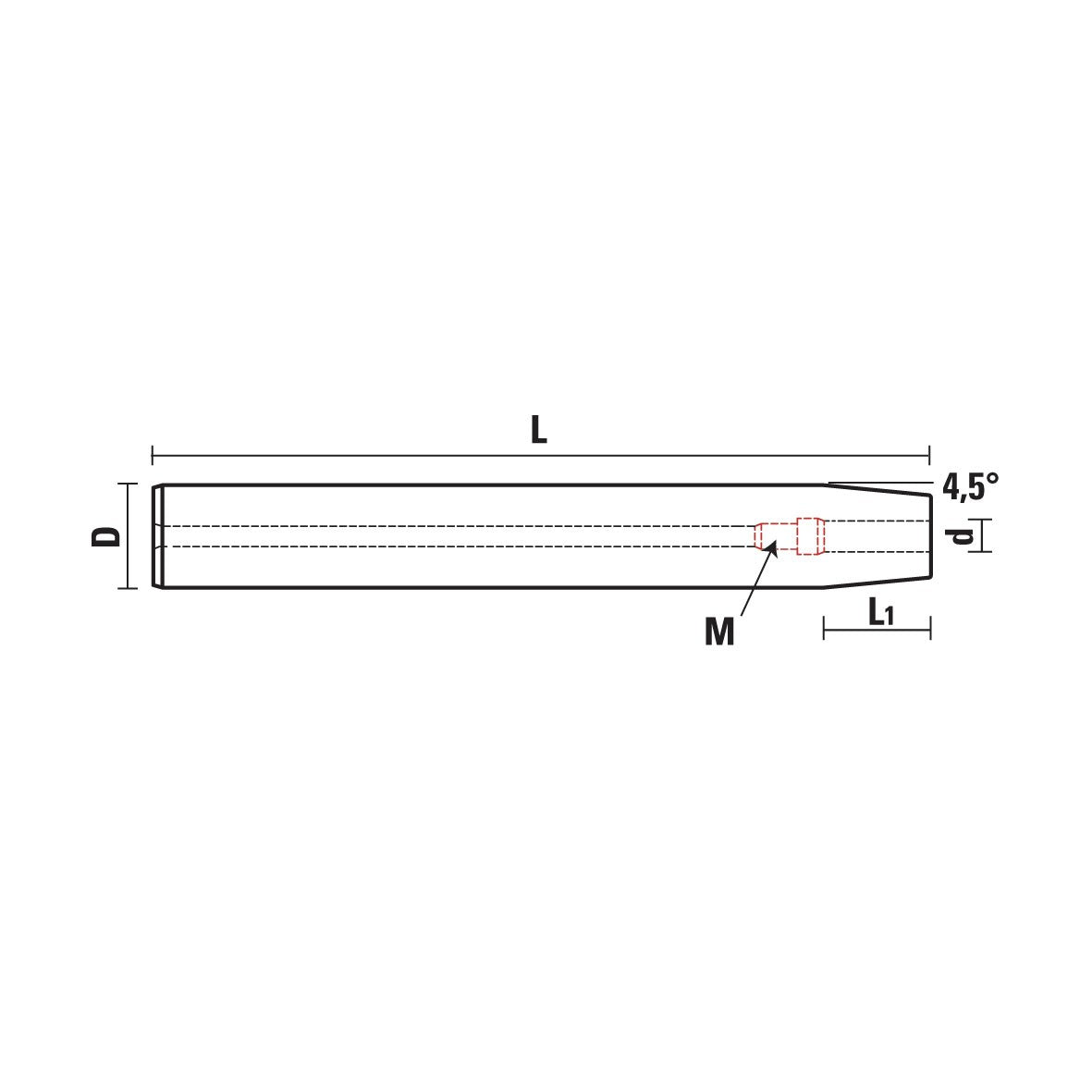 Shrink Fit Chuck Extensions L-150 - Sharp Tooling