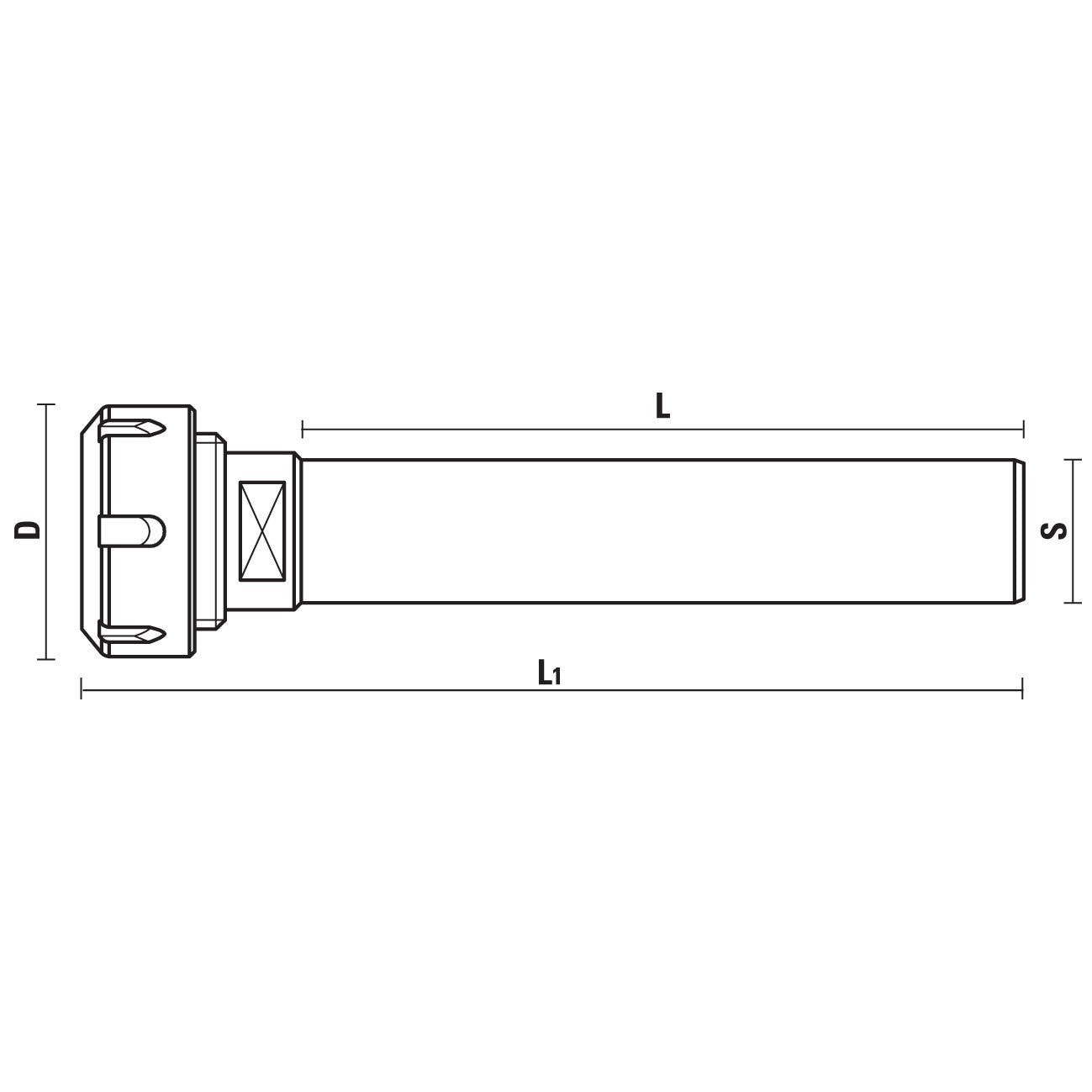 Straight Shank Tool Extension - Sharp Tooling