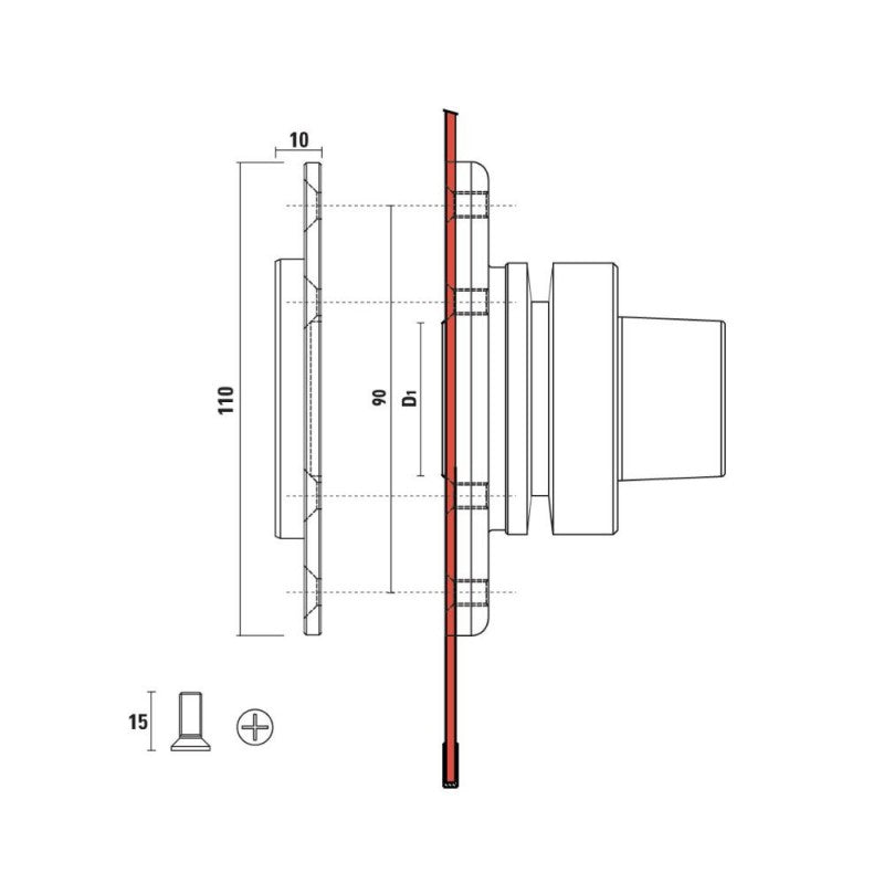 Security Flange For Sawblades Adapters - Sharp Tooling