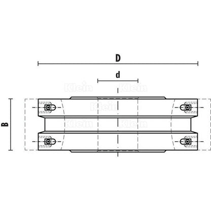 Steel Cutterheads B40 With Chip Limiters